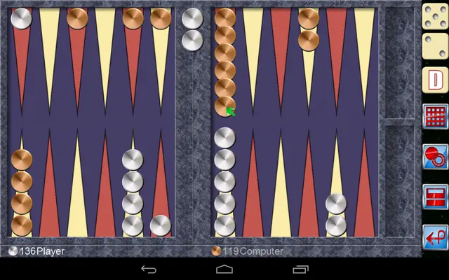 Backgammon V+ android App screenshot 3